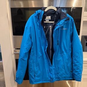 Columbia Vibrant Blue Outdoor Jacket